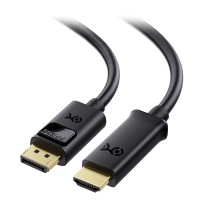Cable Matters Unidirectional DisplayPort to HDMI Cable – 10ft